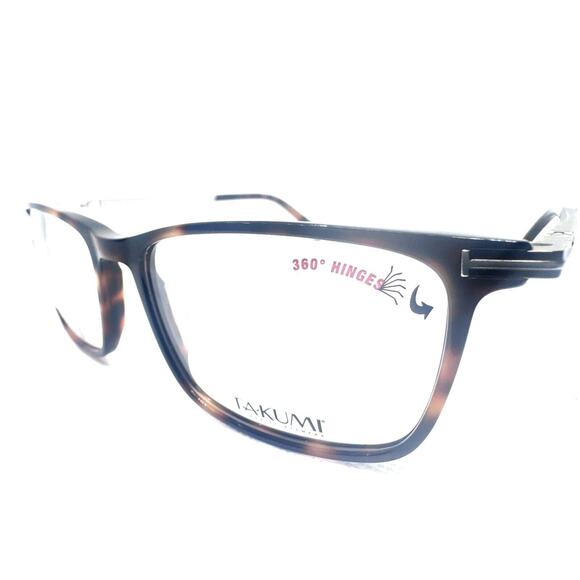 TAKUMI TURBOFLEX TK1205 10 TORTOISE SILVER 360 HINGES EYEGLASSES 54-17-140 main image 6